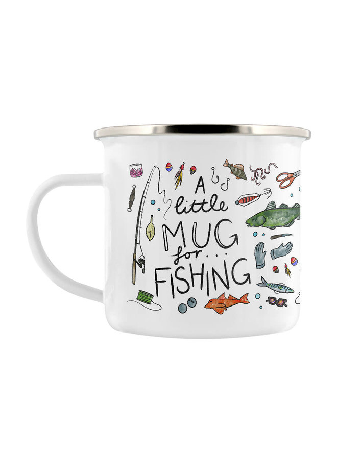 Mug émaillé Pêche 03