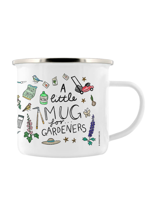 Emaljmugg Gardeners 04