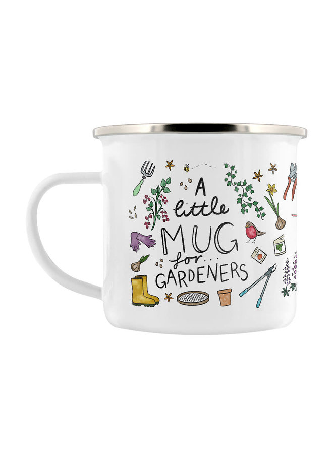 Emaljmugg Gardeners 04