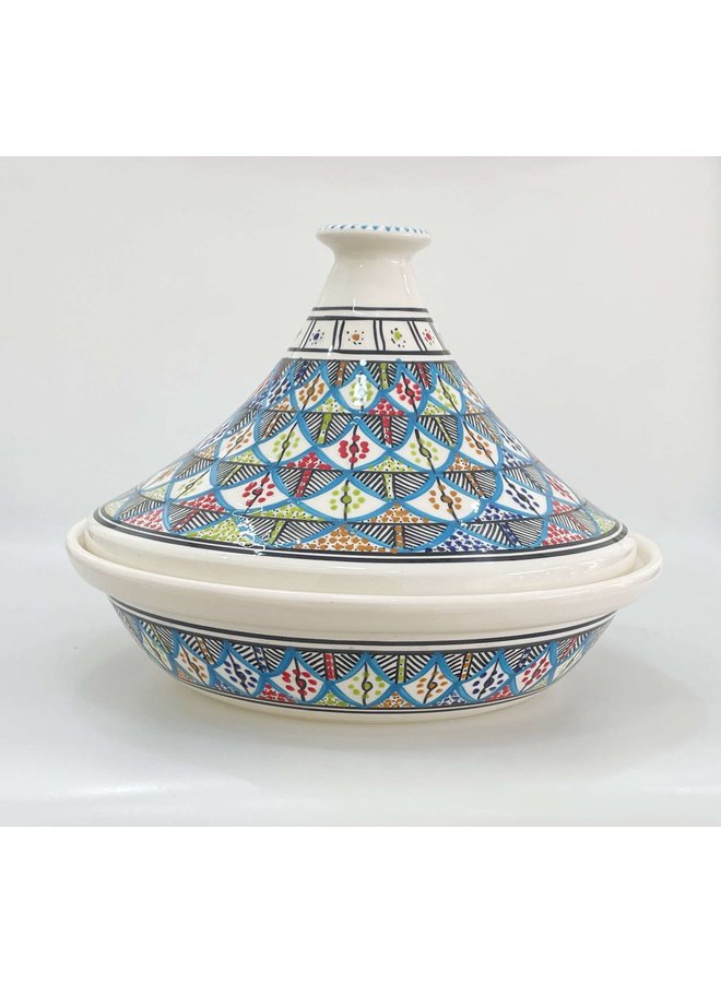 Tajine  Hand Made - Rainbow  large16