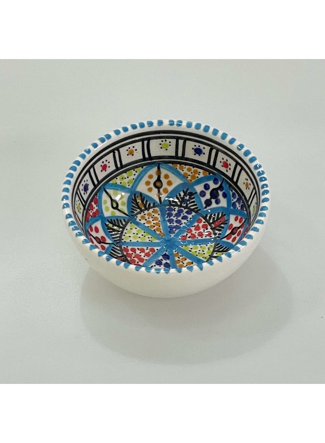 Dipping Bowl Hand Made - Rainbow  - x small 02