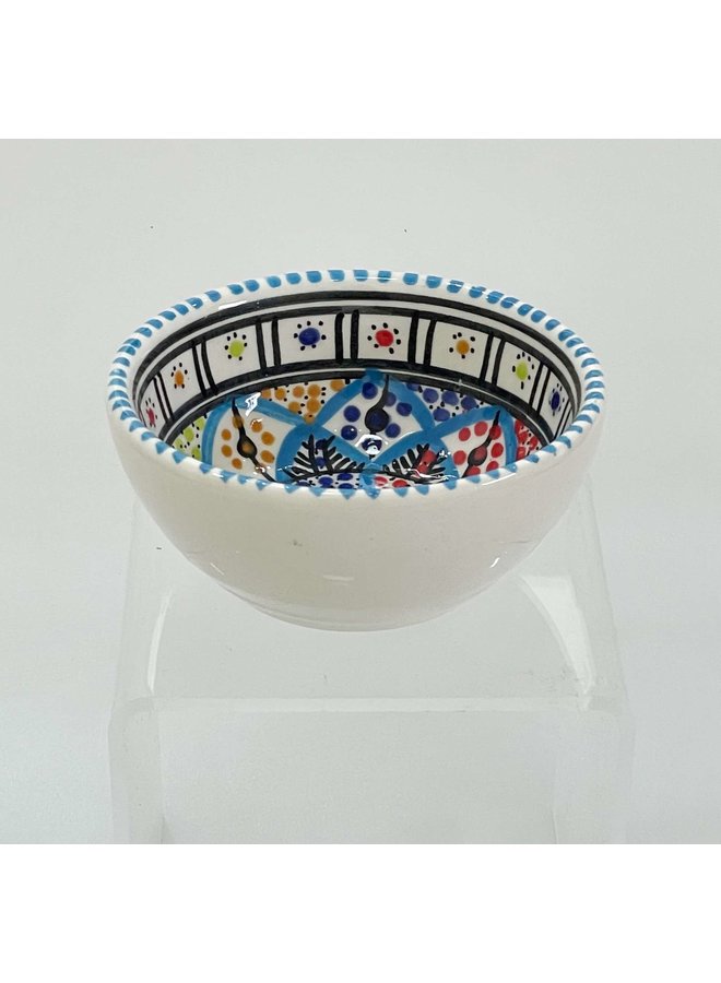 Dipping Bowl Hand Made - Rainbow  - x small 02