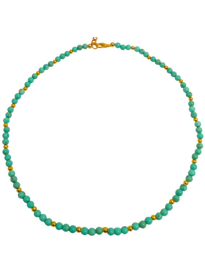 Turquoise necklace 124