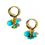 Boucles d'oreilles Turquoise 142