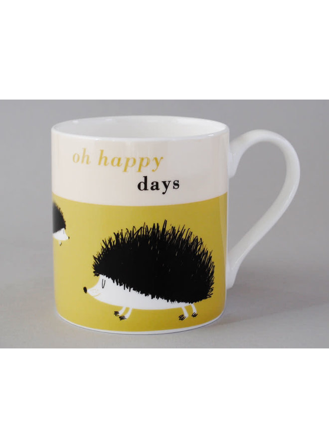 Hedgehog Olive Stor Mugg 209