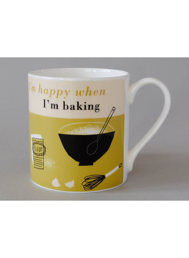 Happiness Baking Olive Large  Olive  Mug   210