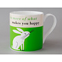 Happiness Rabbit Green Large Mug 212