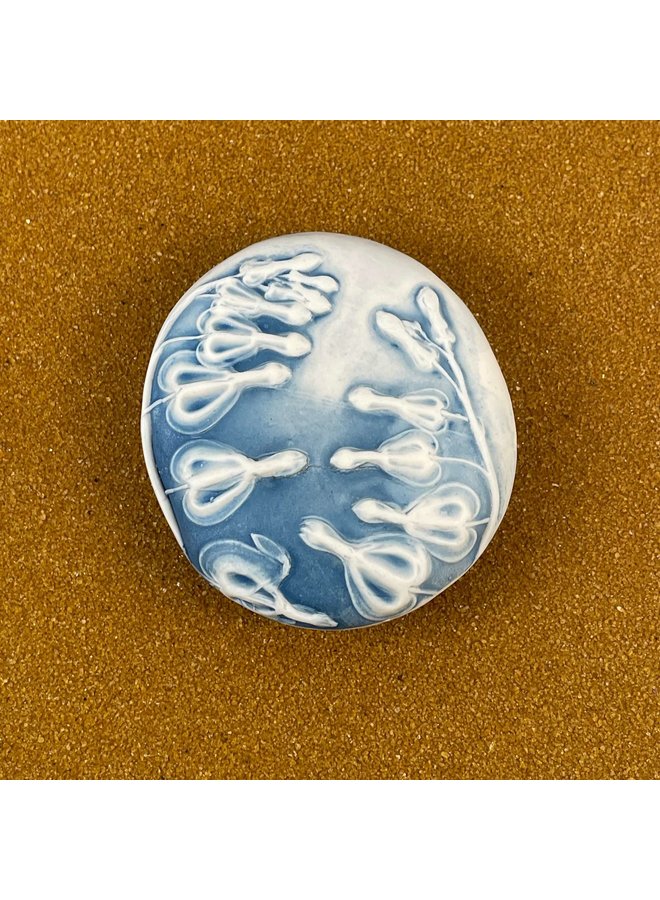 Textured Double Sided Porcelain Touchstone Medium 114