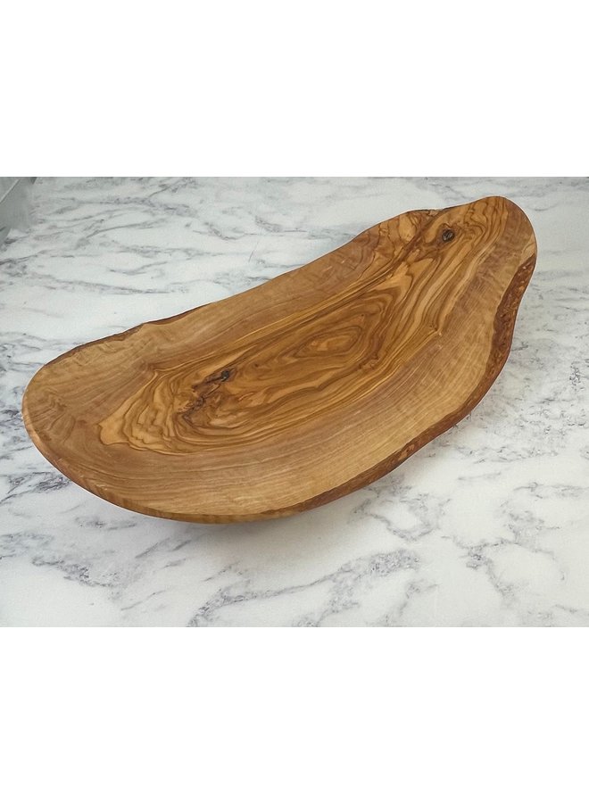 Fuente de tapas de madera de olivo 19