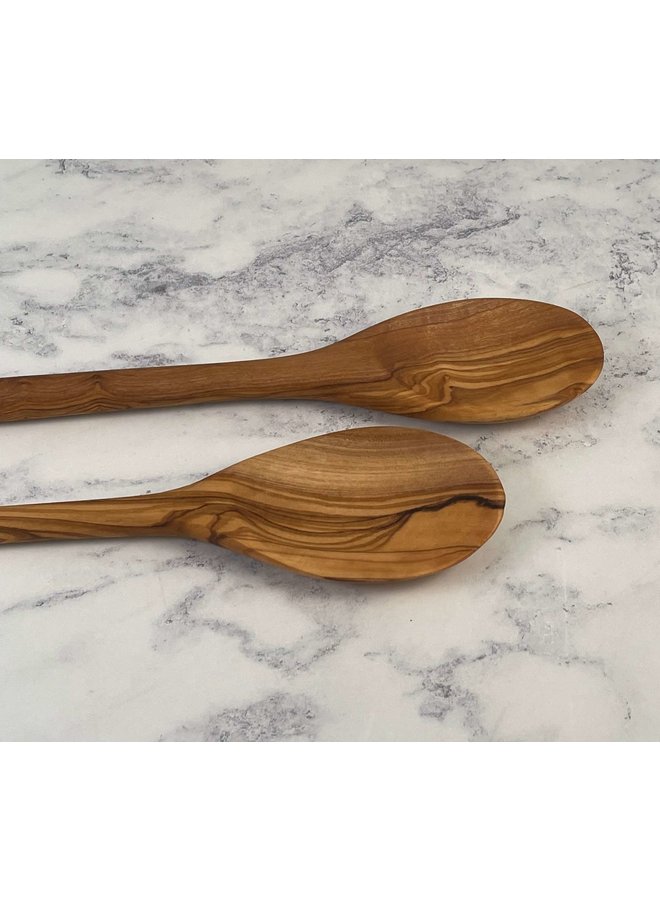 Olive wood Oval  Spoon (one ONLY) 21