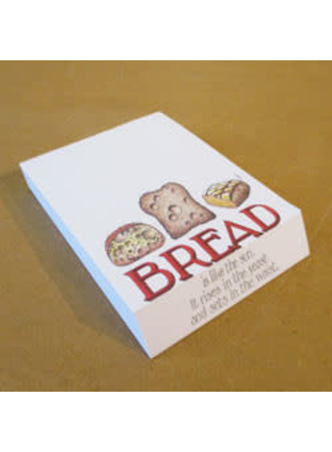 Bread Stanted Notepad  851