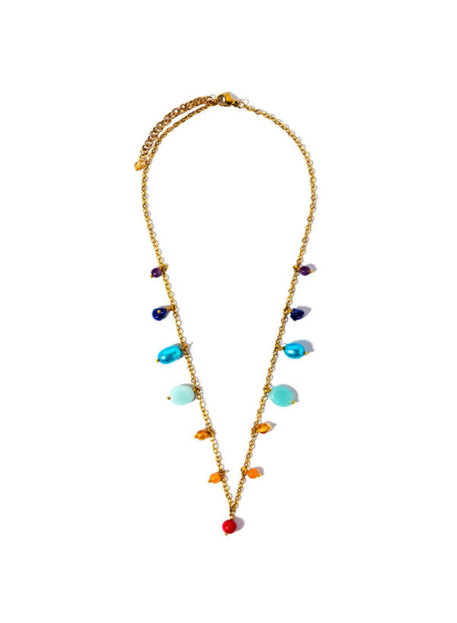 Rainbow necklace 158