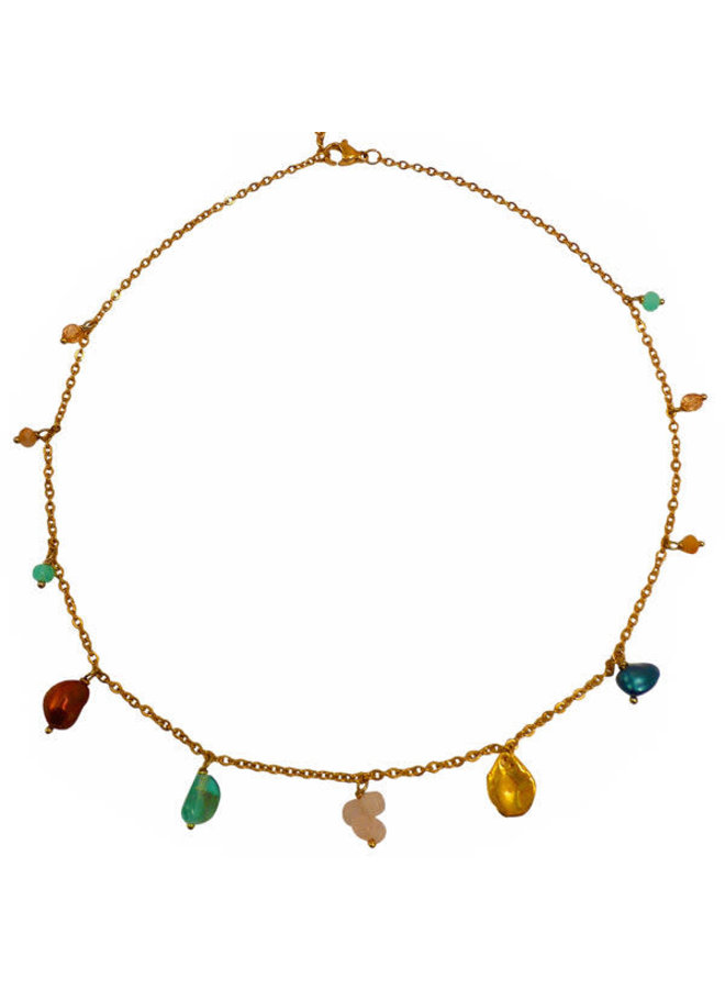 Charm multi necklace 157