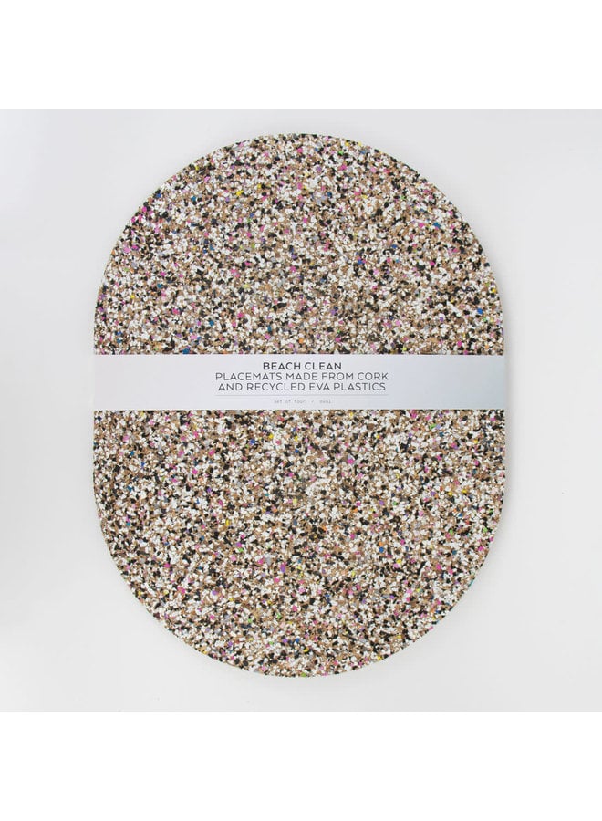 Beach Clean Oval Placemats  61