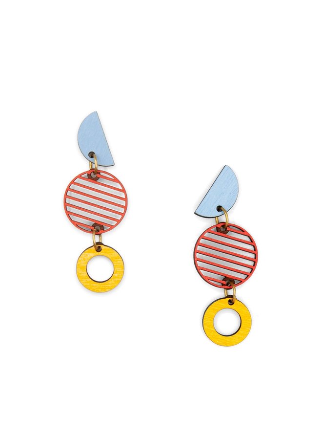 Primary Colours Stud Earrings  91