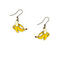 Boucles d'oreilles crochet bananes dansantes 88