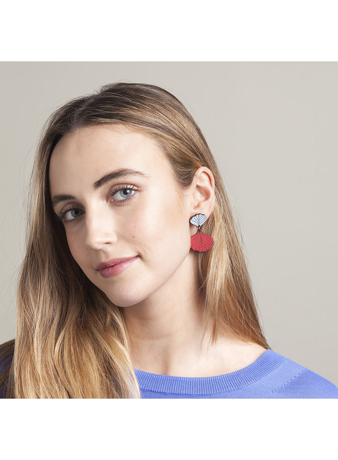 Boucles d'Oreilles Bleu Luxuriant 89