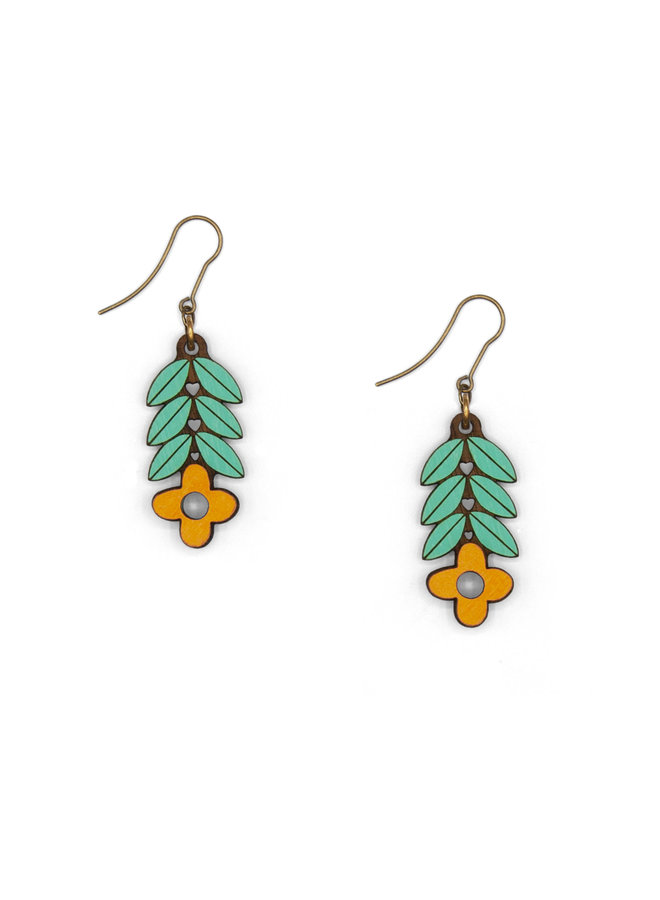 Pendientes Gancho Flor Hygge 71