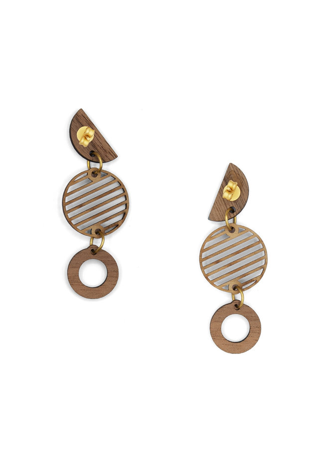 Pendientes Bolitas Colores Primarios 91