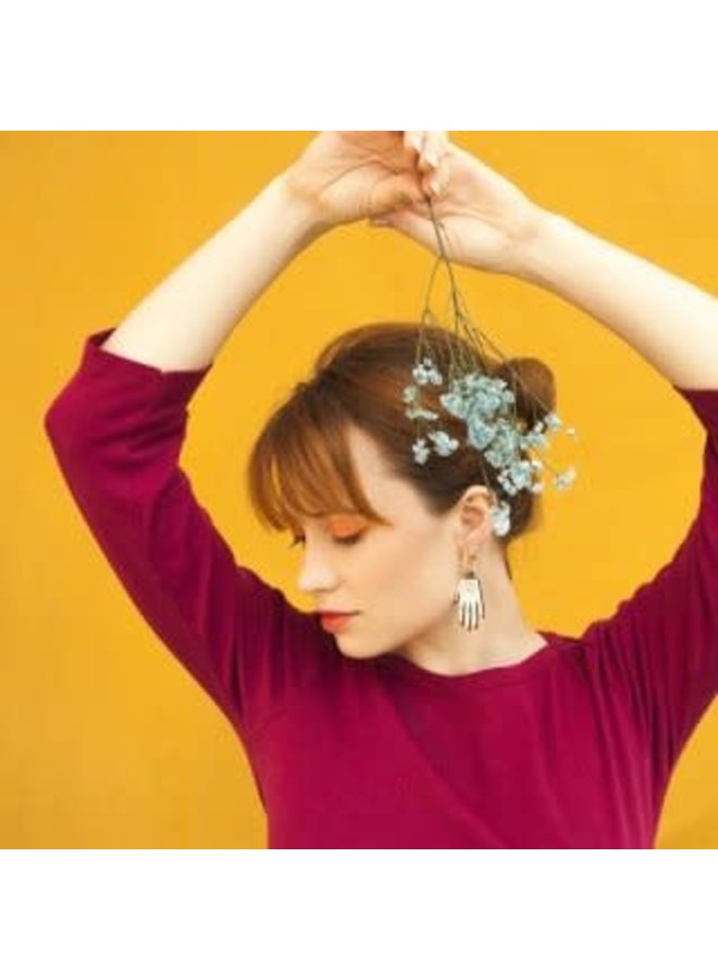 Hand Hoop Earrings  038