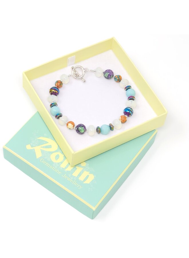 Happy B2 Piedra preciosa Med. Pulsera 118