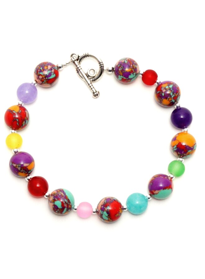 Fauve B2 Gemstone Med. Bracelet 120