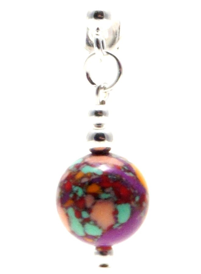 Boucles d'Oreilles Gemme Fauve E1121