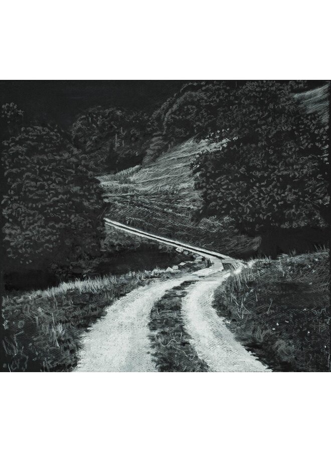White Road to Rake Farm No. 5 Giclee Print Mounted 154