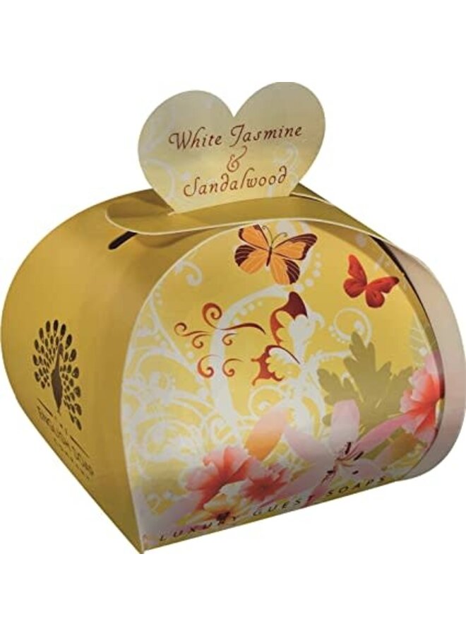 White Jasmine & Sandalwood Luxury x3 Мини-мыло для гостей