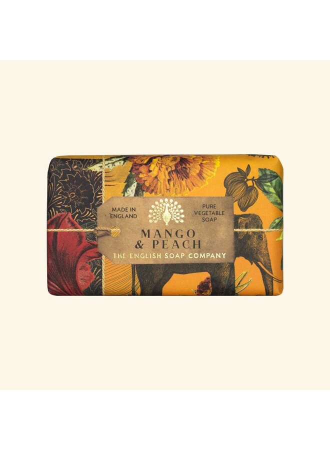 Mango och persika Pure Vegetable Soap