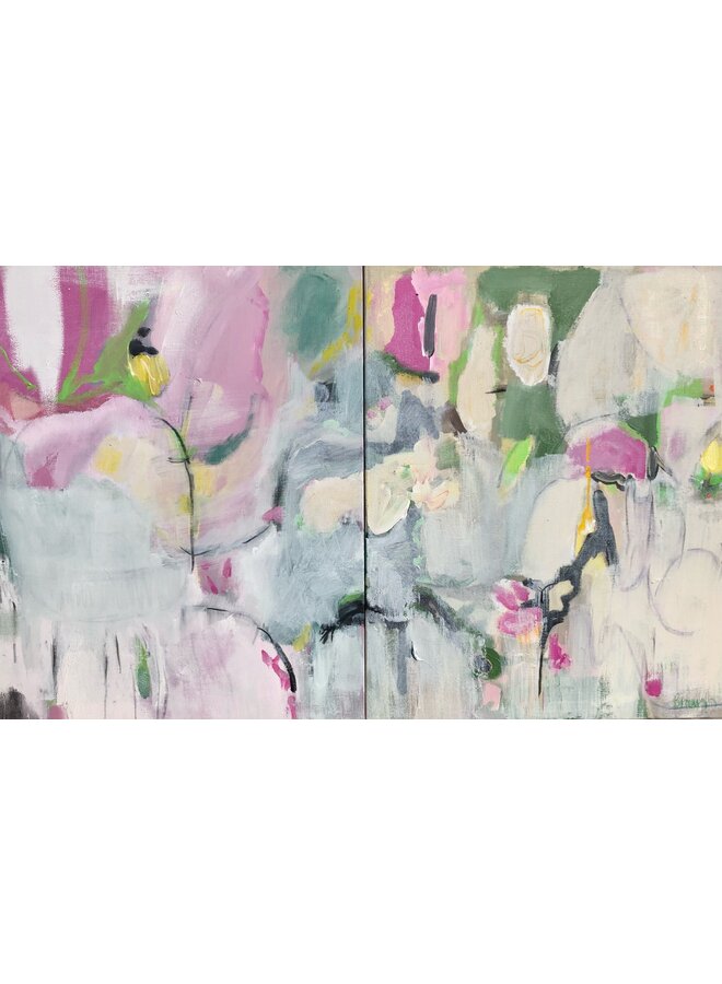 Hellebores - Diptych