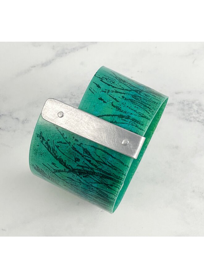 Алюминиевый и пластиковый браслет Turquoise Grasses 111