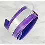 Manchette Ajustable Aluminium et Plastique Violet 121