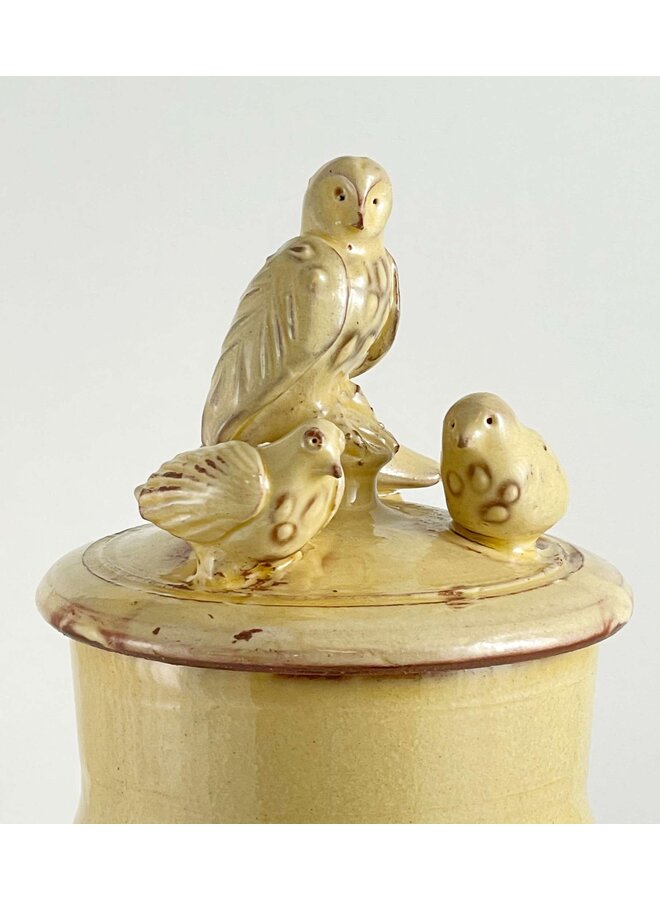 Jar with Owl  and other Birdies 18