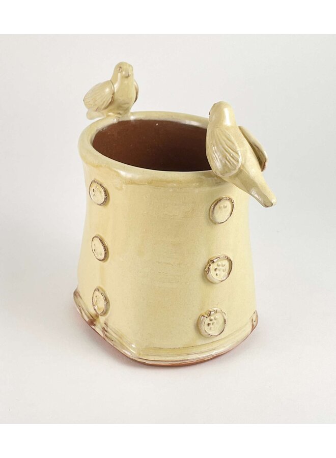 Small vase with Birdies 13