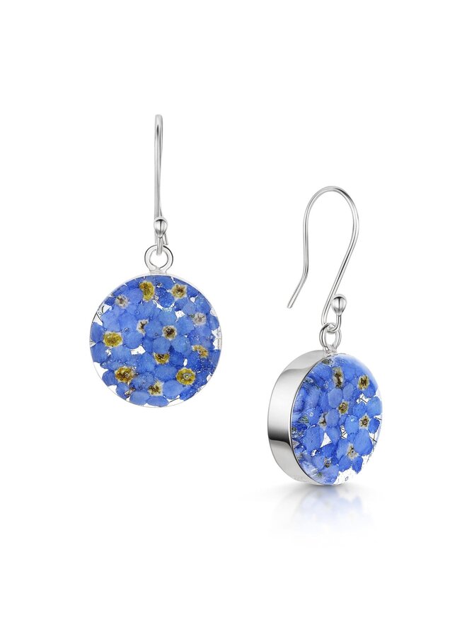 Forget-me-not Full Moon earrings H02