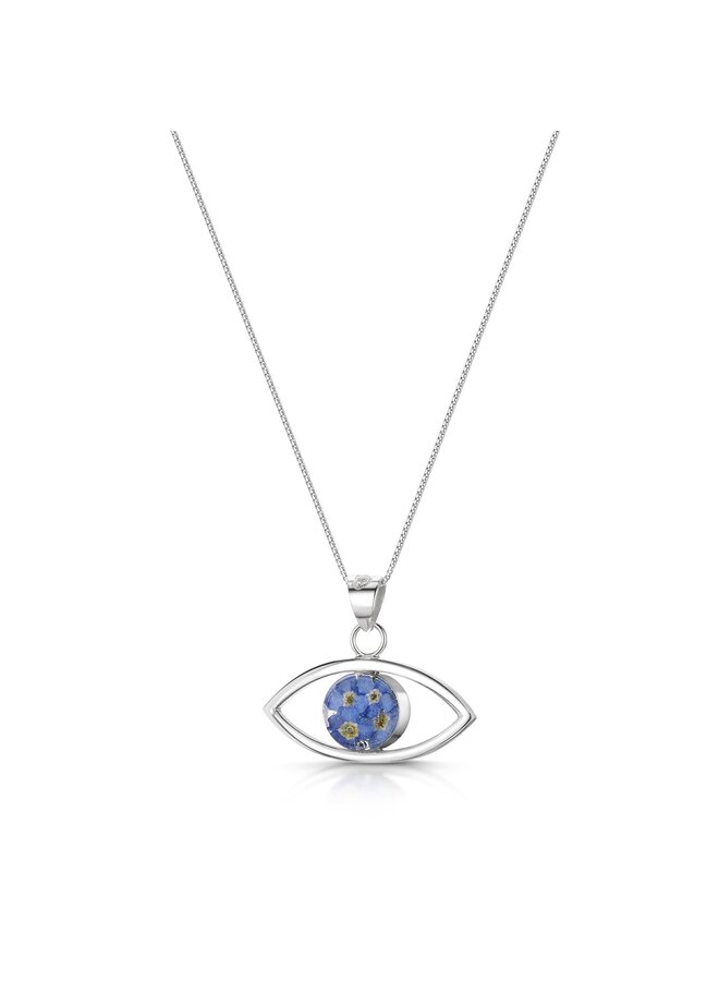 Forget-me-not Lucky Eye pendant 80
