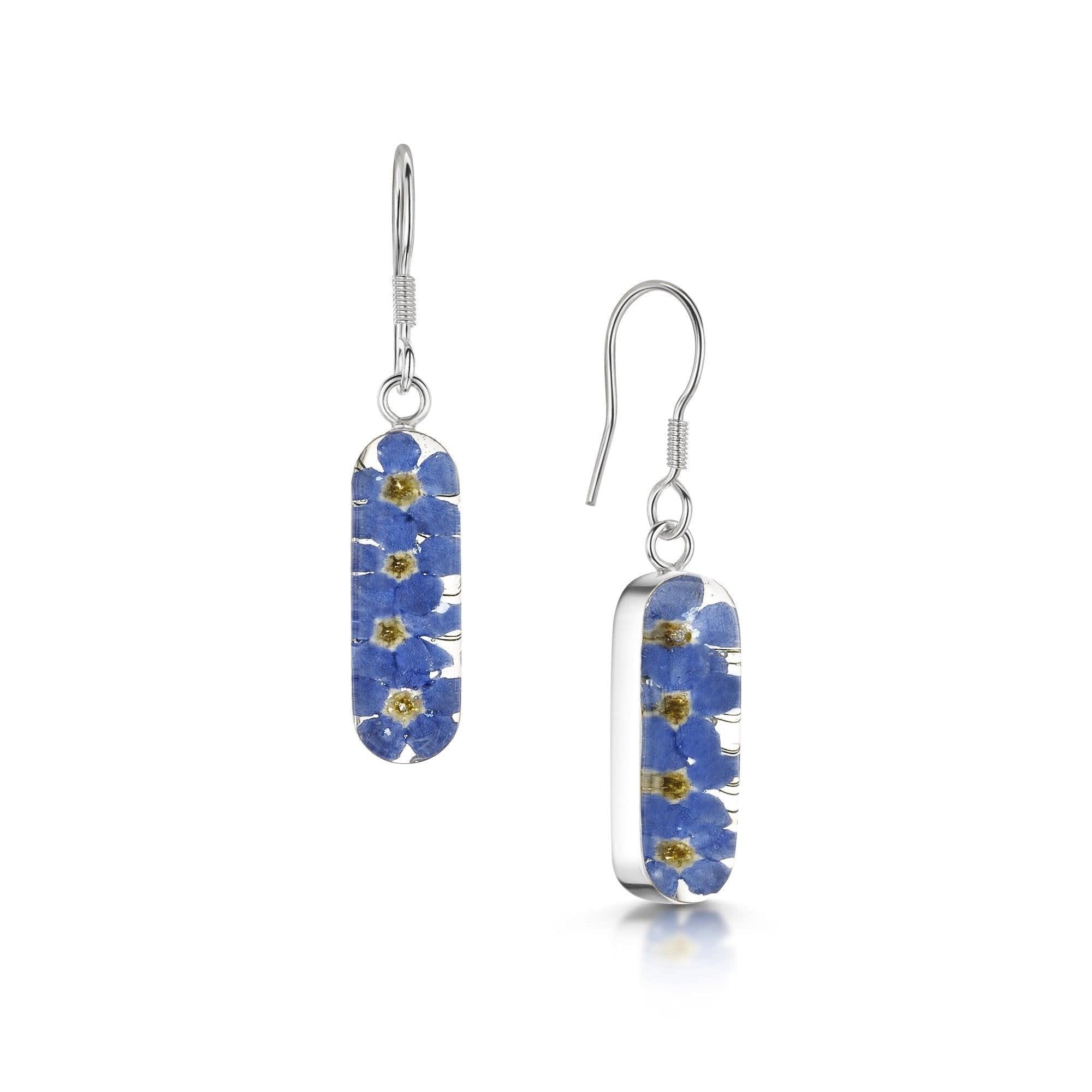 Shrieking violet forget 2024 me not earrings
