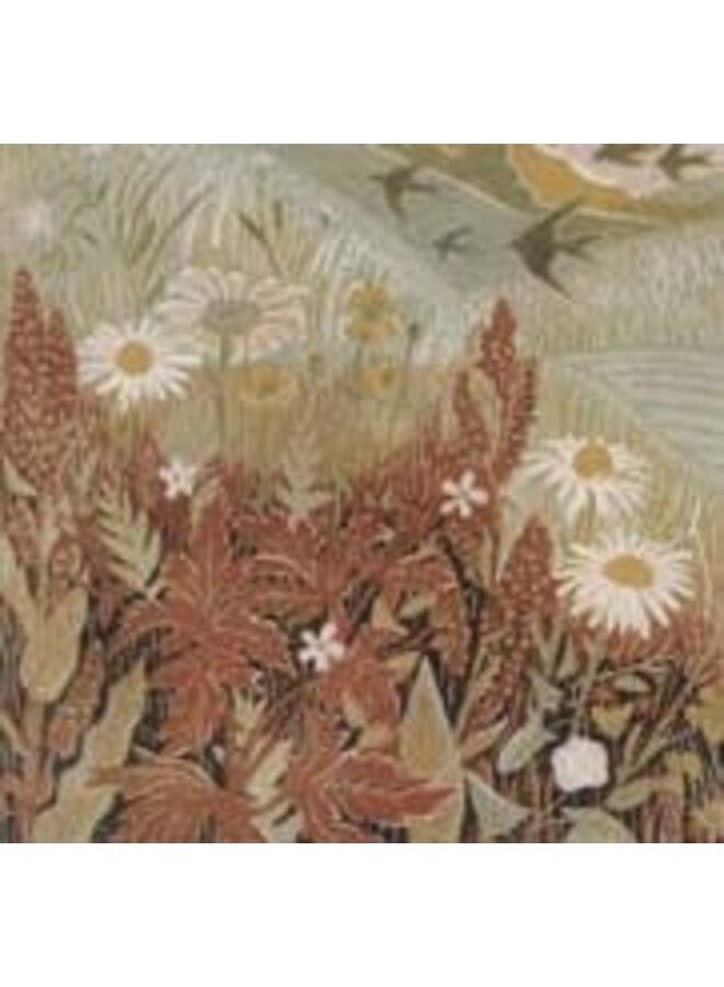 Летняя квадратная открытка на обочине от Энни Судейн