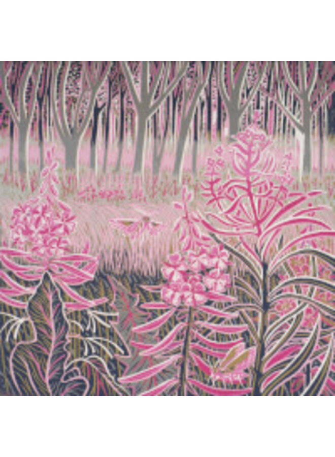 Tarjeta cuadrada Rising Mist de Annie Soudain