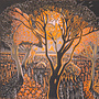 Season of Mists square card by Annie Soudain