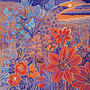 Tarjeta cuadrada Summer Glow de Annie Soudain