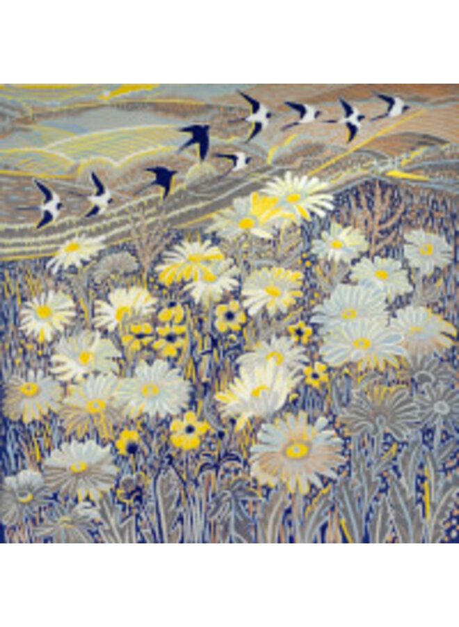 Tarjeta cuadrada de la mañana de mediados de mayo de Annie Soudain