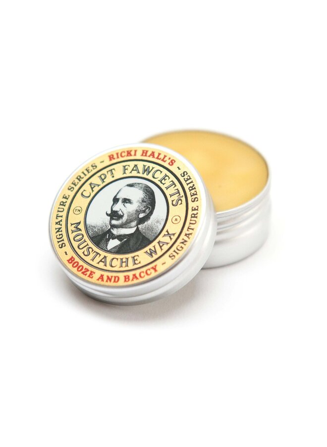 Cera para bigote Booze & Backy de Ricki Hall's 15ml 17