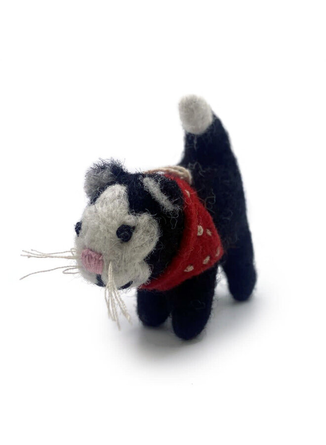 Mini jouet Pocket Pal chat noir