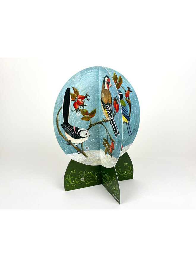 Snow Globe Advent Calendar by Alice Melvin