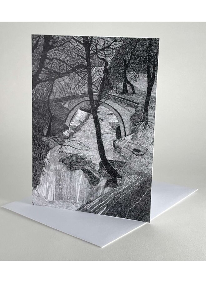 Lumb Falls Card by Sean Willis