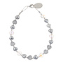 Silver Calon Recycled Glass Bracelet 801