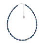 Cobalt Lava Glimmer Full Necklace 1848