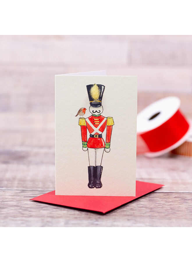 Nutcracker Soldier Mini Card 062